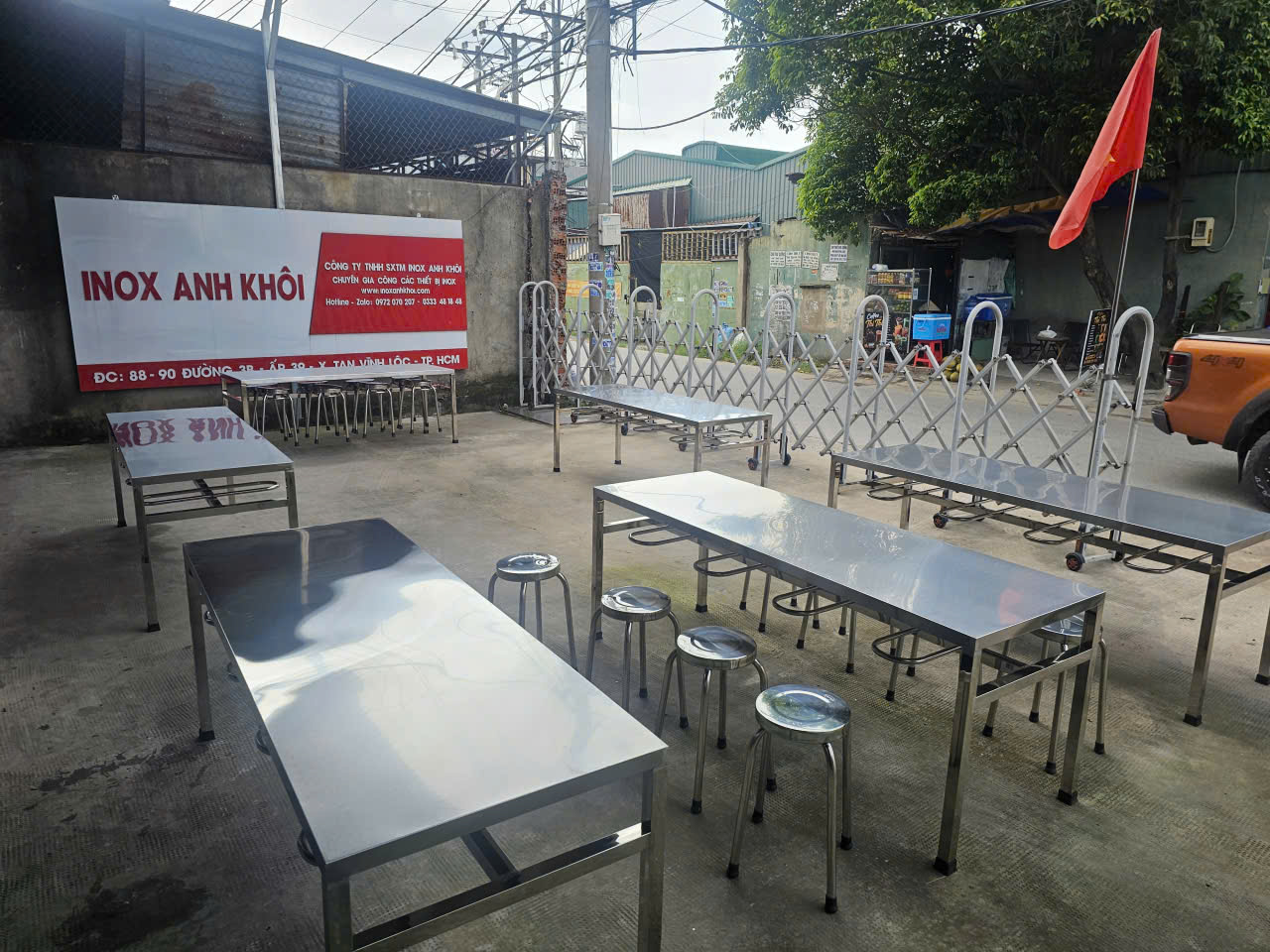 CÔNG TY TNHH SX TM INOX ANH KHÔI
