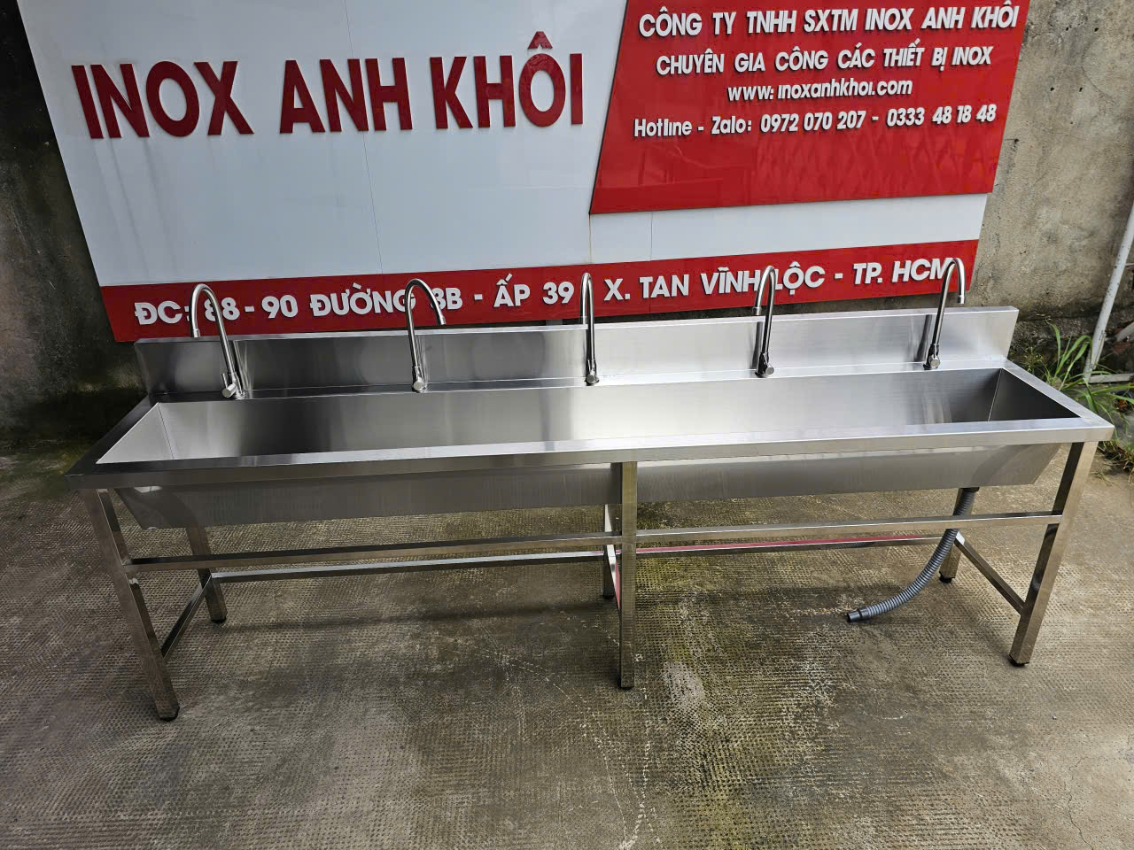 CÔNG TY TNHH SX TM INOX ANH KHÔI
