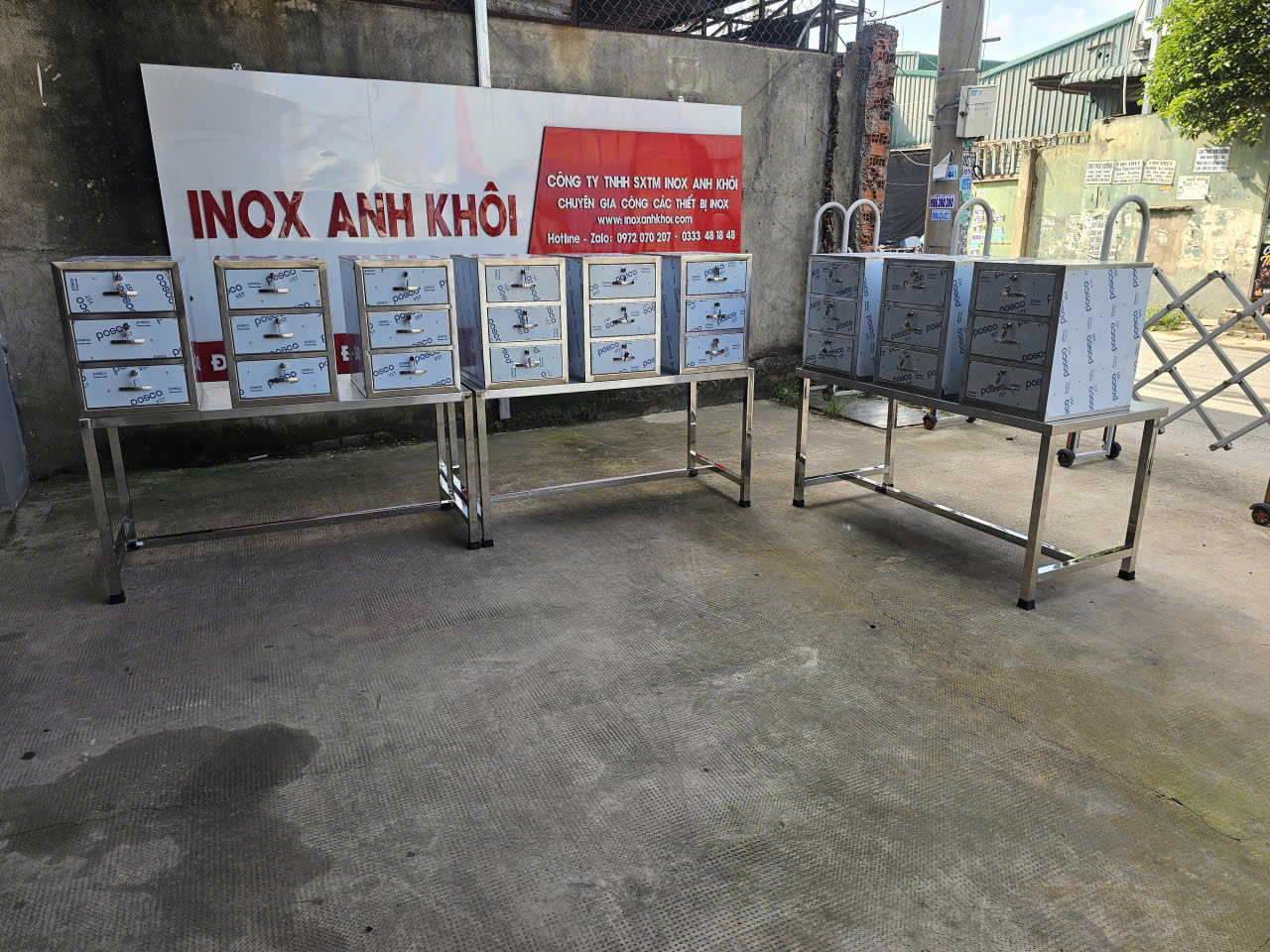 CÔNG TY TNHH SX TM INOX ANH KHÔI