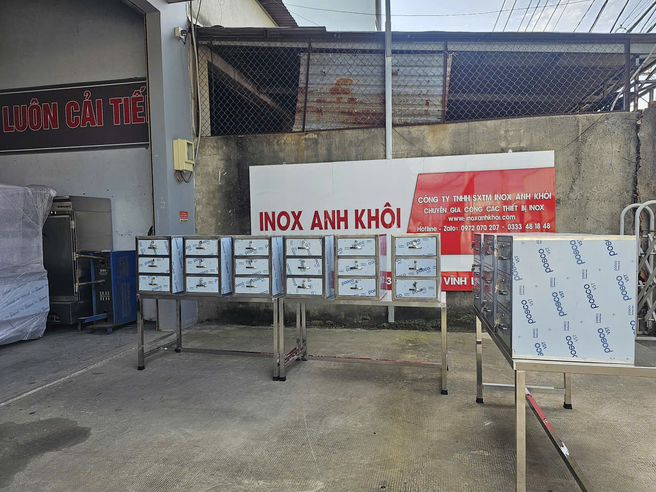 CÔNG TY TNHH SX TM INOX ANH KHÔI
