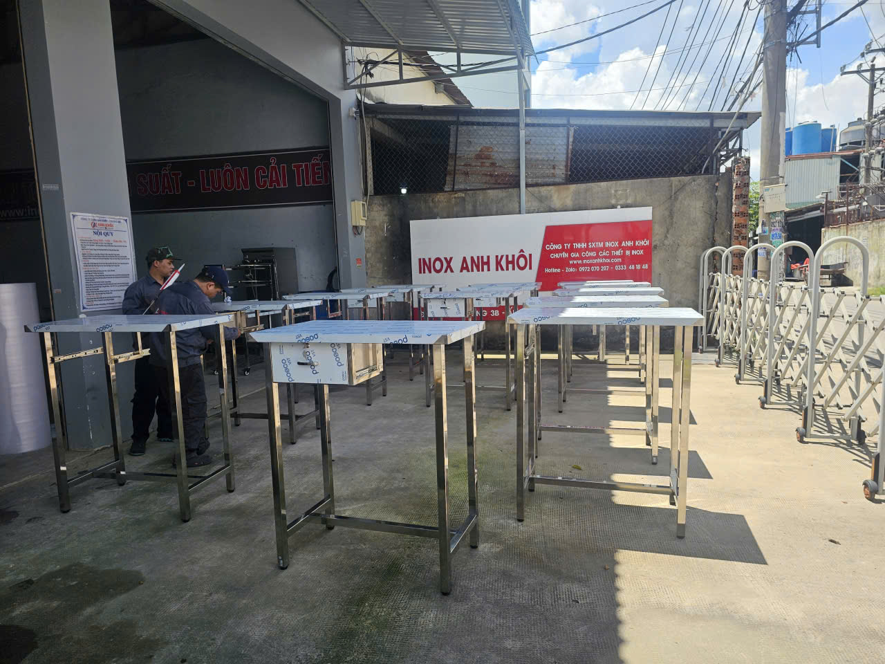 CÔNG TY TNHH SX TM INOX ANH KHÔI