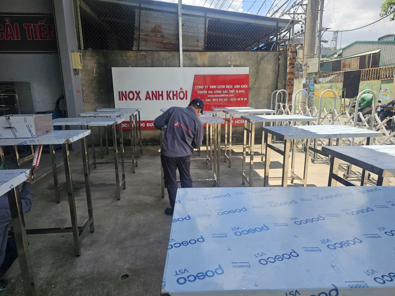 CÔNG TY TNHH SX TM INOX ANH KHÔI