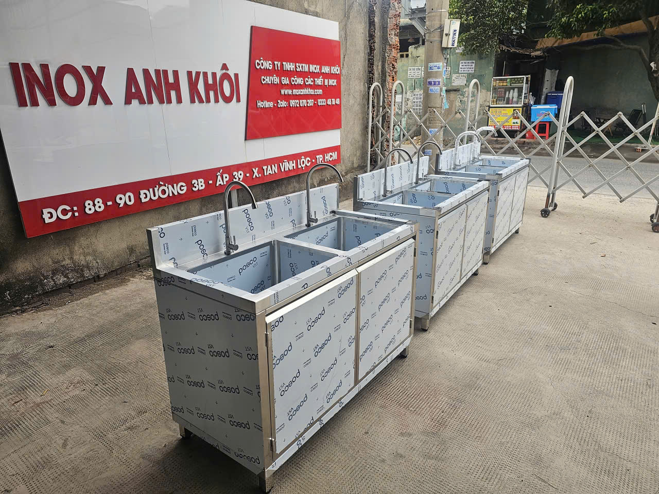 CÔNG TY TNHH SX TM INOX ANH KHÔI