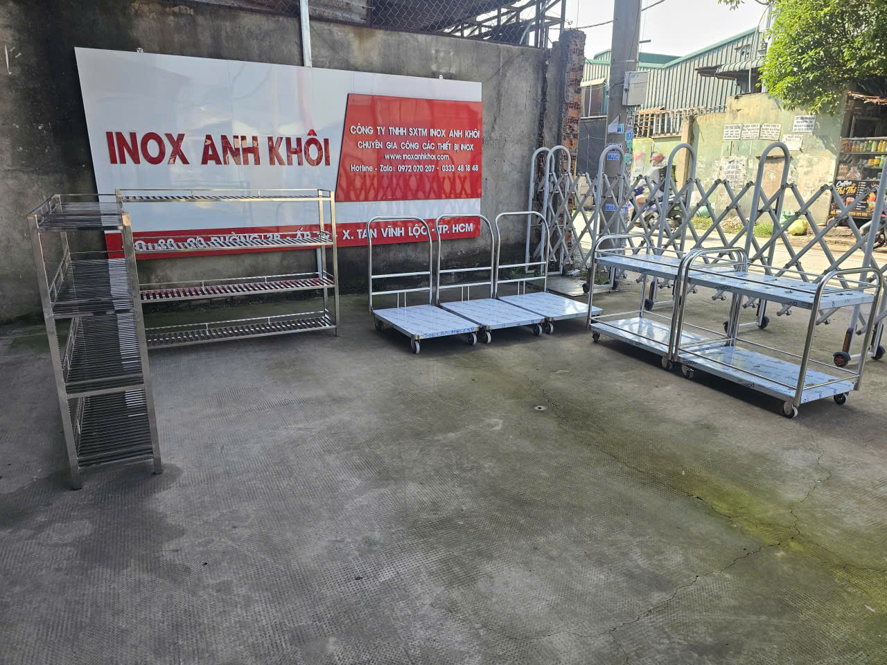 CÔNG TY TNHH SX TM INOX ANH KHÔI