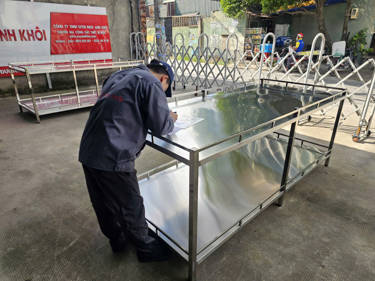 CÔNG TY TNHH SX TM INOX ANH KHÔI