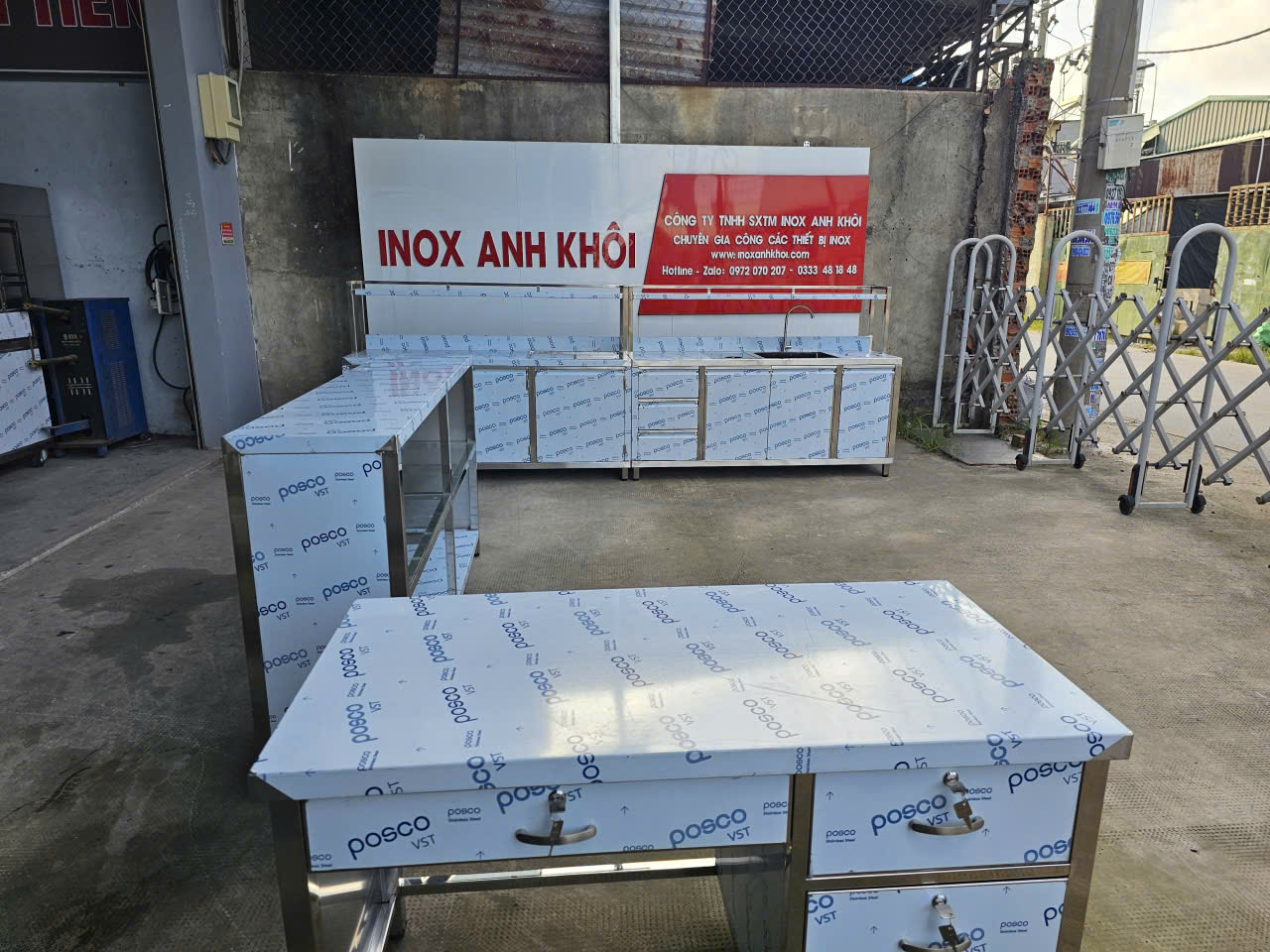 CÔNG TY TNHH SX TM INOX ANH KHÔI