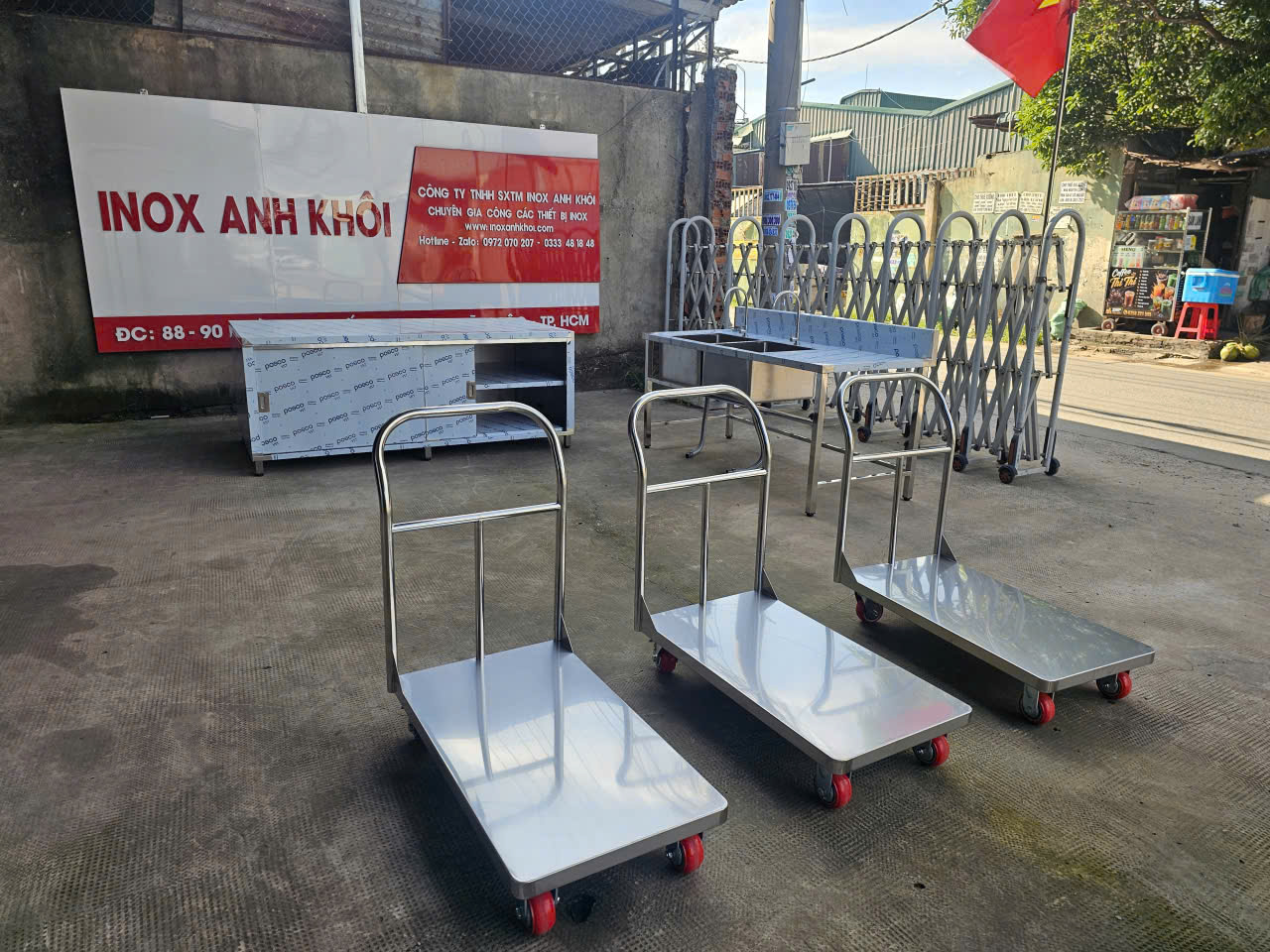 CÔNG TY TNHH SX TM INOX ANH KHÔI