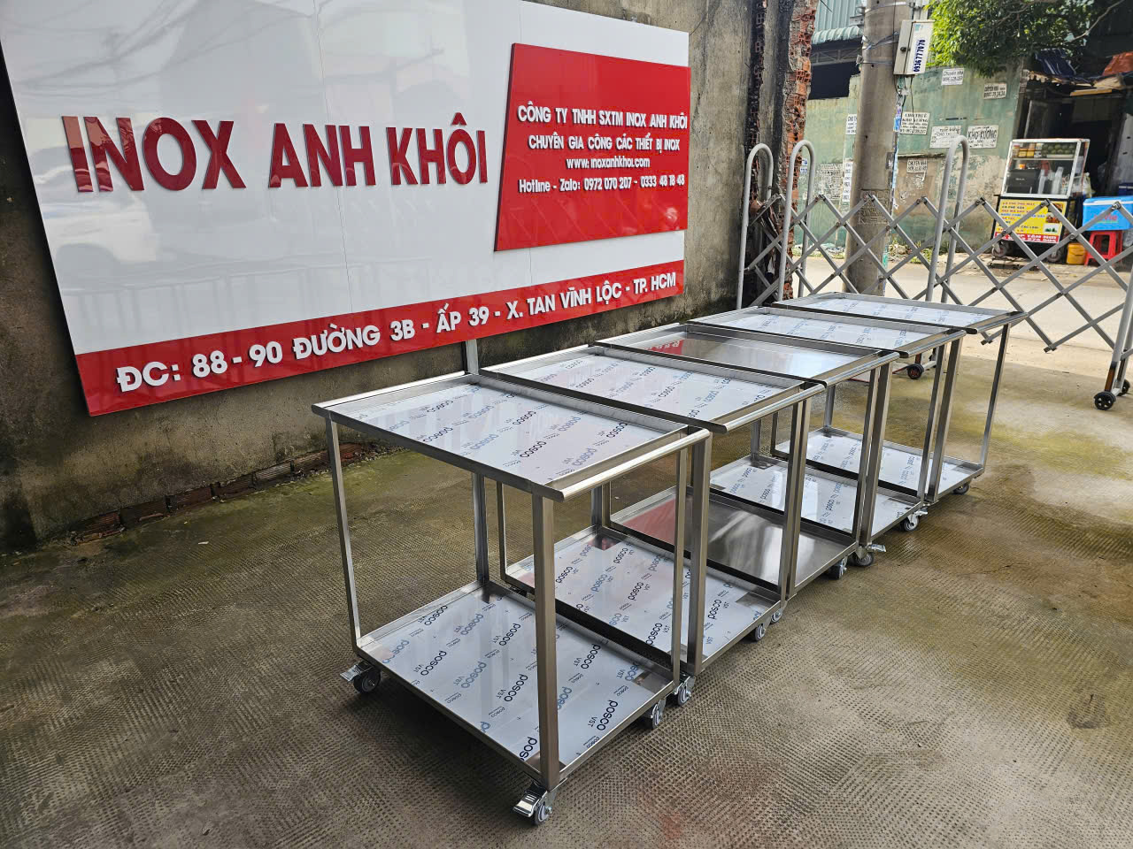 CÔNG TY TNHH SX TM INOX ANH KHÔI