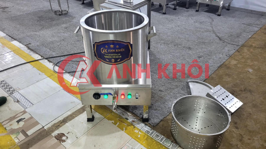 Nồi điện nấu phở tại Inox Anh Khôi – sản phẩm đáng tin cậy cho bếp nhà hàng và gia đình