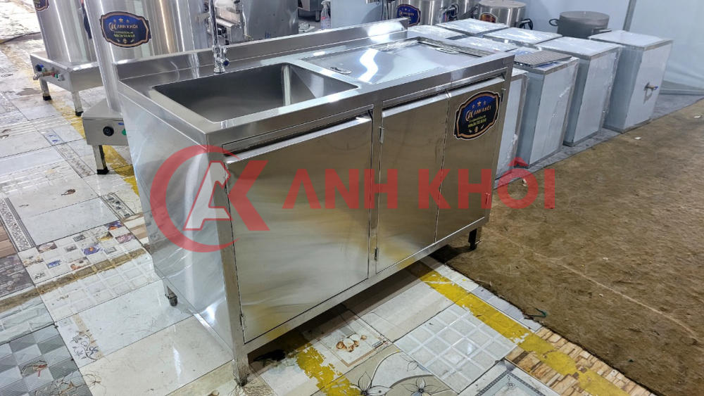 Quầy pha chế chất liệu inox 201