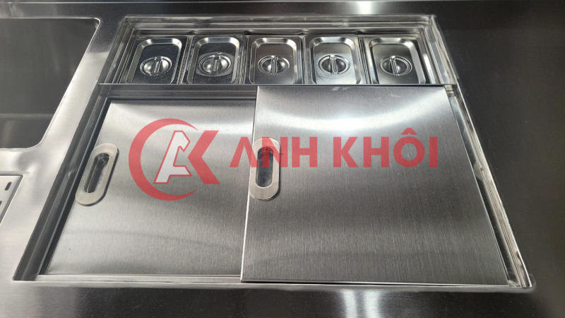 Quầy pha chế inox 6 tính năng