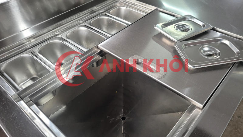 Quầy pha chế inox 6 tính năng