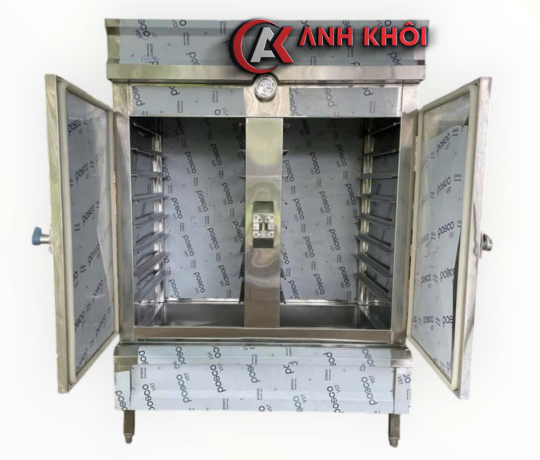 Tủ Hấp Cơm 100 kg Điện Inox 304 THC07304