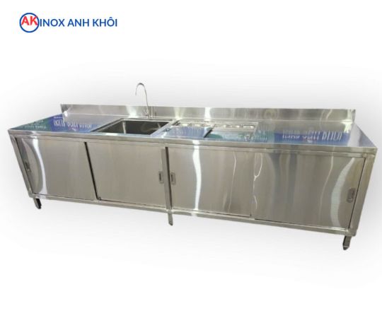 Quầy Pha Chế Inox 2m80 QPC06201