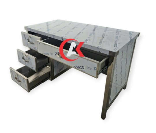 GIA CÔNG BÀN LÀM VIỆC 4 HỌC KÉO GC04