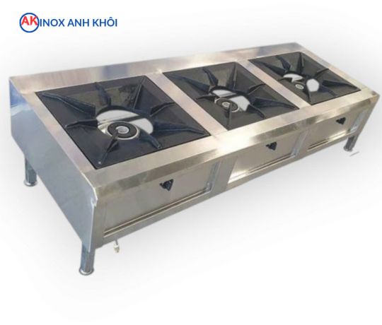 Bếp Hầm 3 Họng Không Có Gáy BH01304 