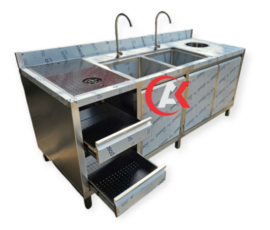 QUẦY PHA CHẾ INOX 304 QP07