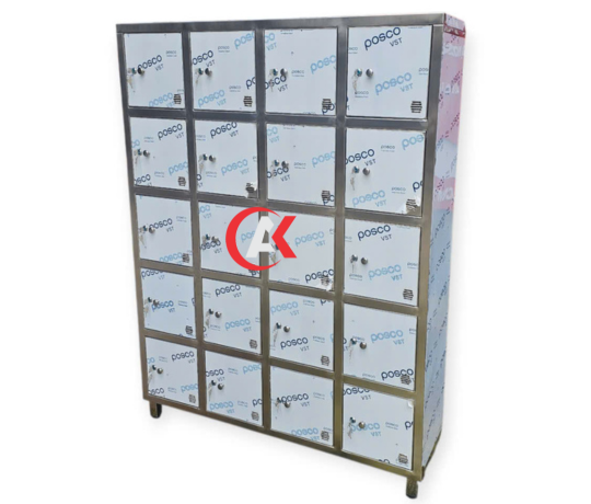 GIA CÔNG TỦ LOCKER 20 NGĂN GC17