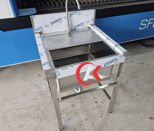 Gia Công Chậu Rửa Inox GC54