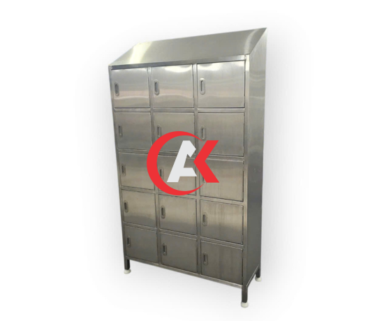 TỦ LOCKER INOX 15 NGĂN TLK04304