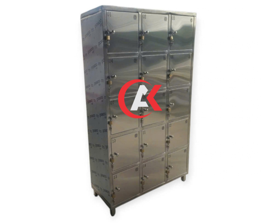 Tủ Locker Inox 304 Cho Nhà Máy, Trường Học, Bệnh Viện, Phòng Sạch PS20