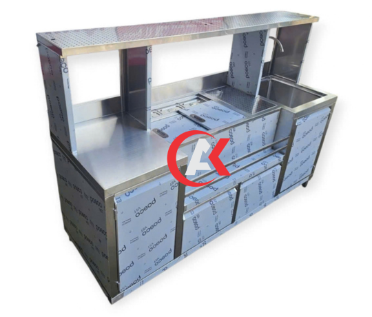 Quầy Pha Chế Inox 304 Theo Yêu Cầu QP19