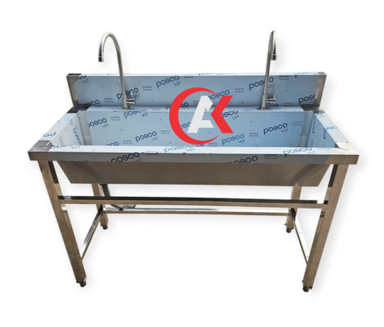 MÁNG RỬA TAY 2 VÒI M03