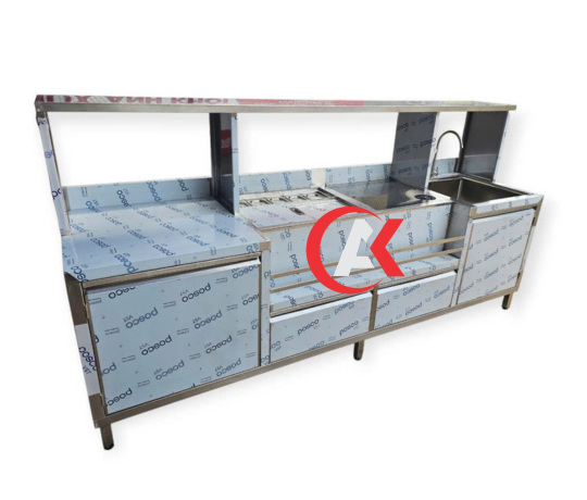 GIA CÔNG QUẦY INOX 304 ĐA NĂNG GC56