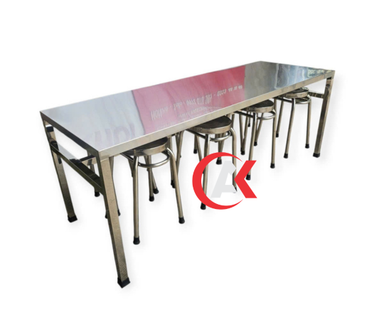 Bàn Inox Móc Treo Ghế B03