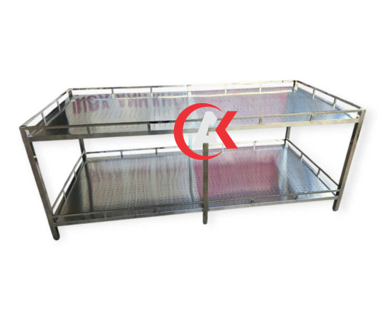 Kệ Inox 2 Tầng Công Nghiệp K06