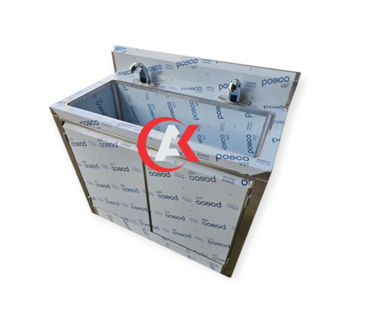 Gia công chậu inox phòng sạch GC70