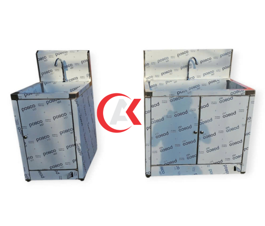 Gia Công Chậu Rửa Đạp Chân Inox 304 Phòng Sạch Theo Yêu Cầu GC82