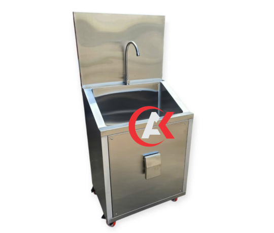 Chậu Rửa Y Tế Inox 304 Nhấn Gối C20