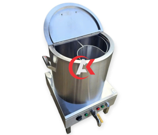 Nồi Nấu Điện Inox 304 60L 2 Ngăn Điện Liền Nồi N10
