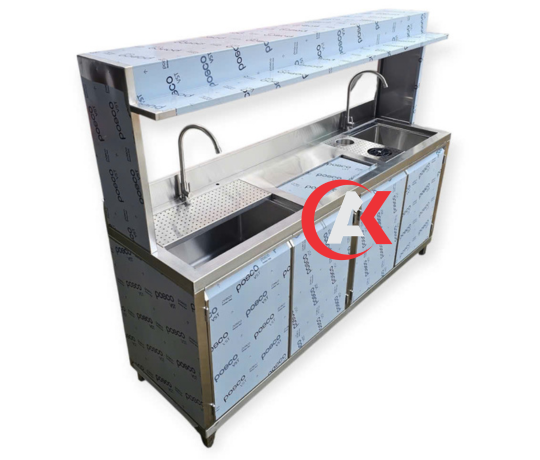 Quầy Inox 304 Theo Yêu Cầu QP17