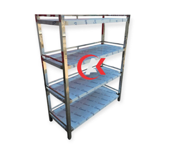 KỆ INOX 4 TẦNG K03